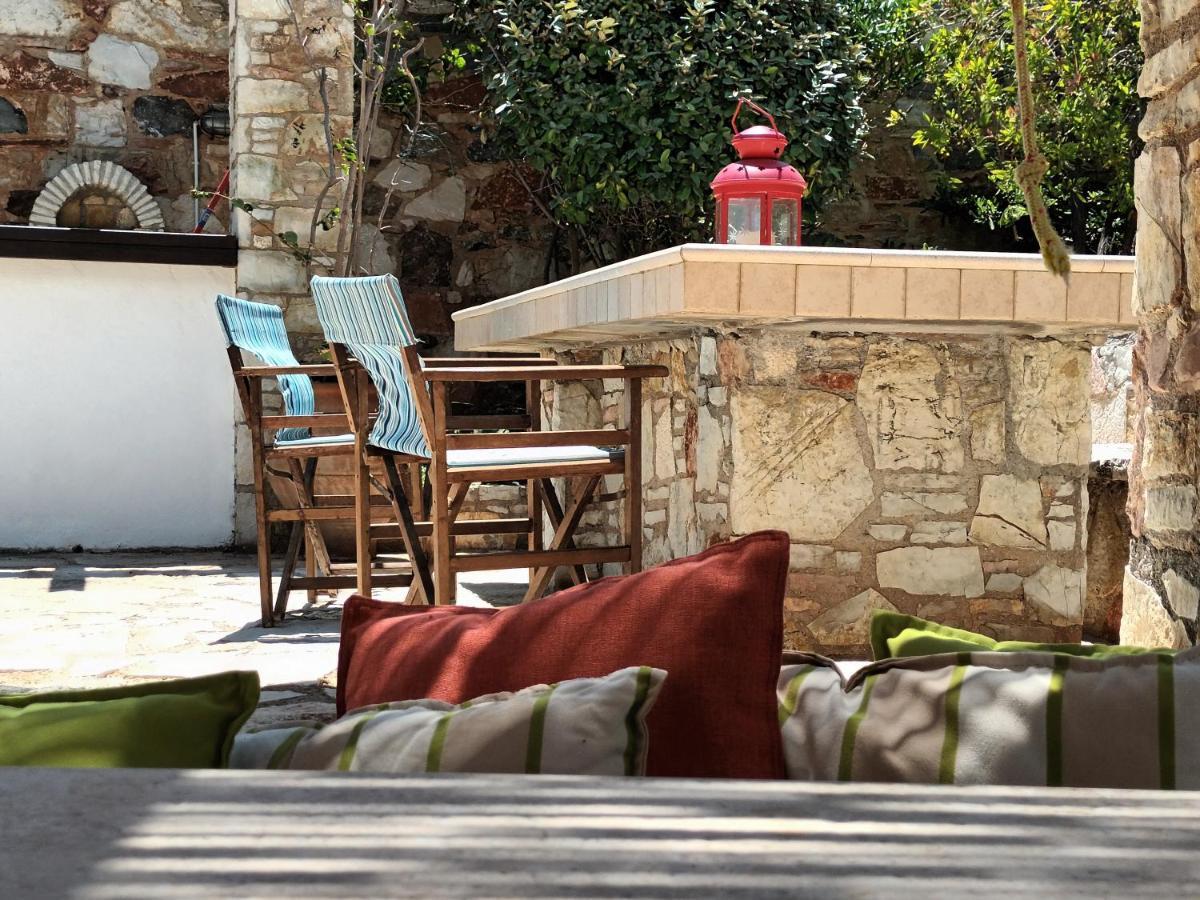 Big Blue Villa Sounion Luaran gambar
