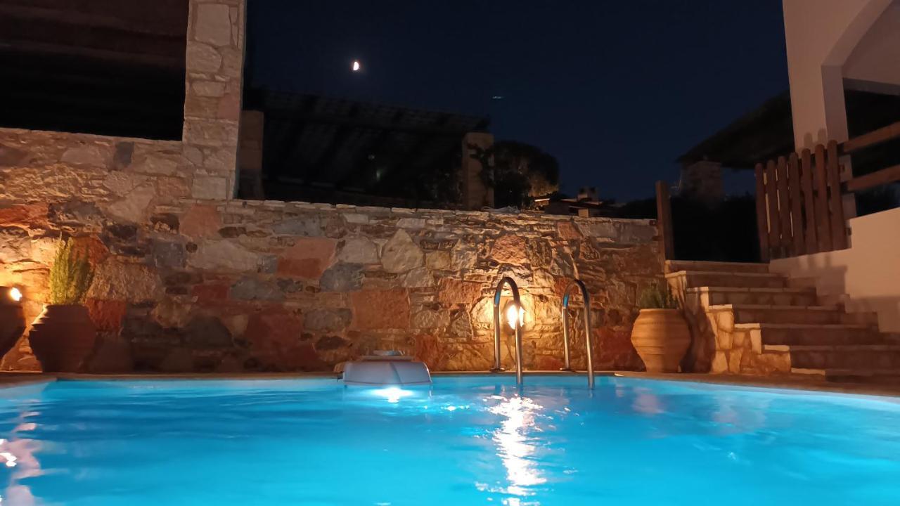 Big Blue Villa Sounion Luaran gambar