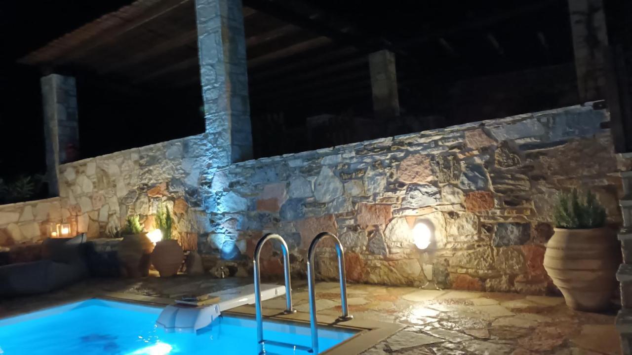 Big Blue Villa Sounion Luaran gambar