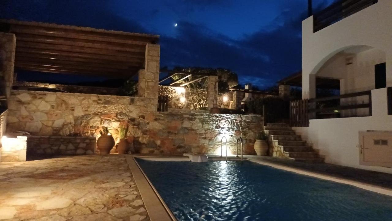 Big Blue Villa Sounion Luaran gambar